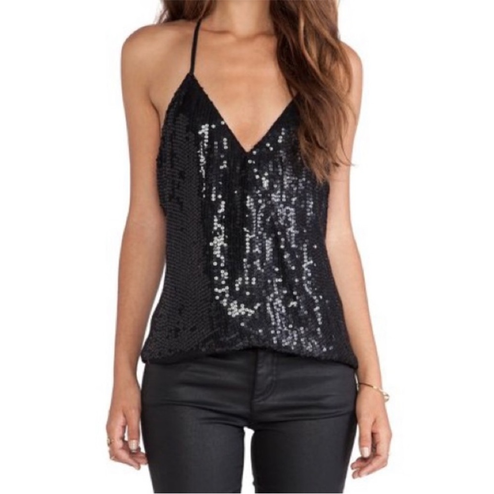 Parker sequin tank top